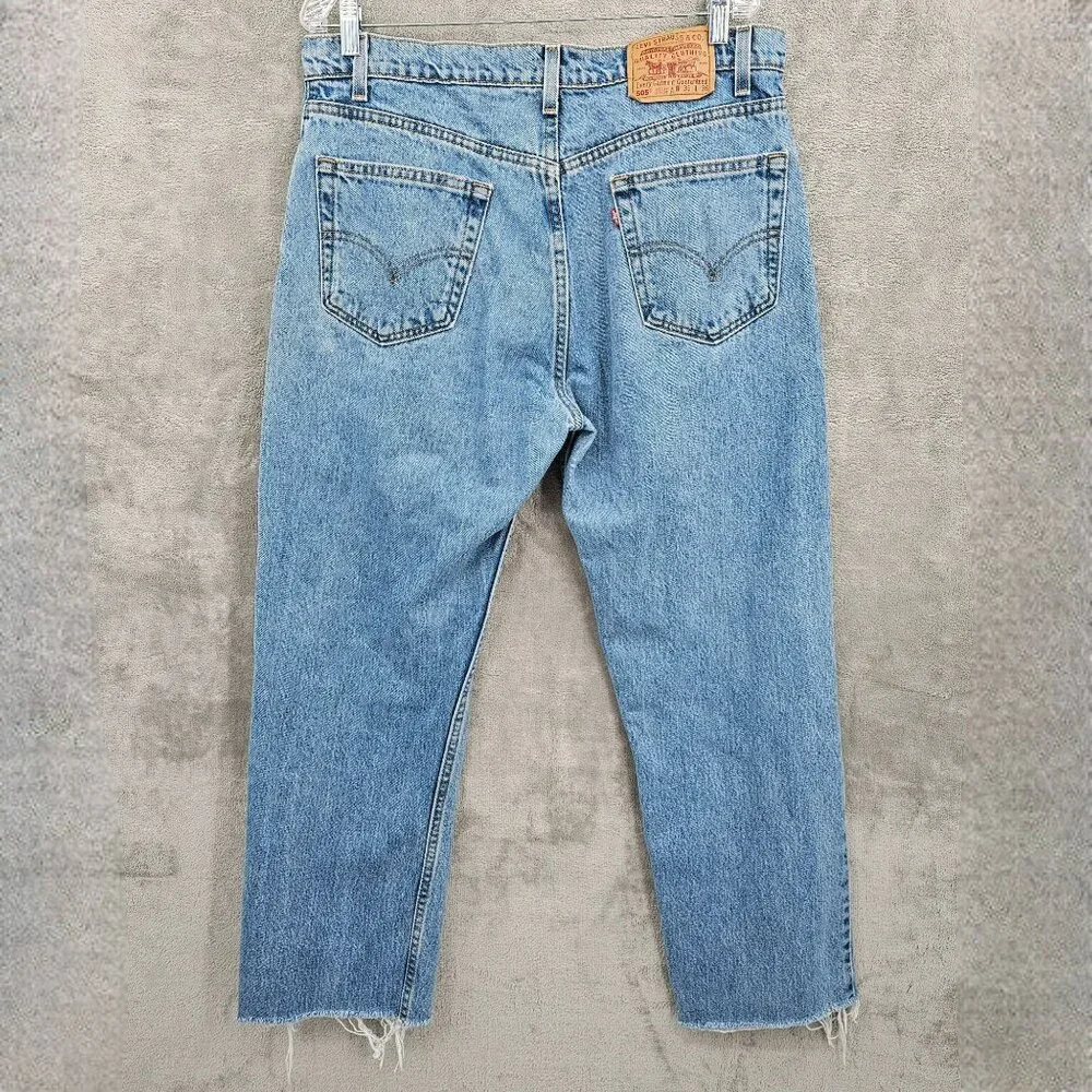 Levis Mens 505 Jeans 36x36 (36x29.5) Regular Fit Straight Leg VTG 90s USA Made